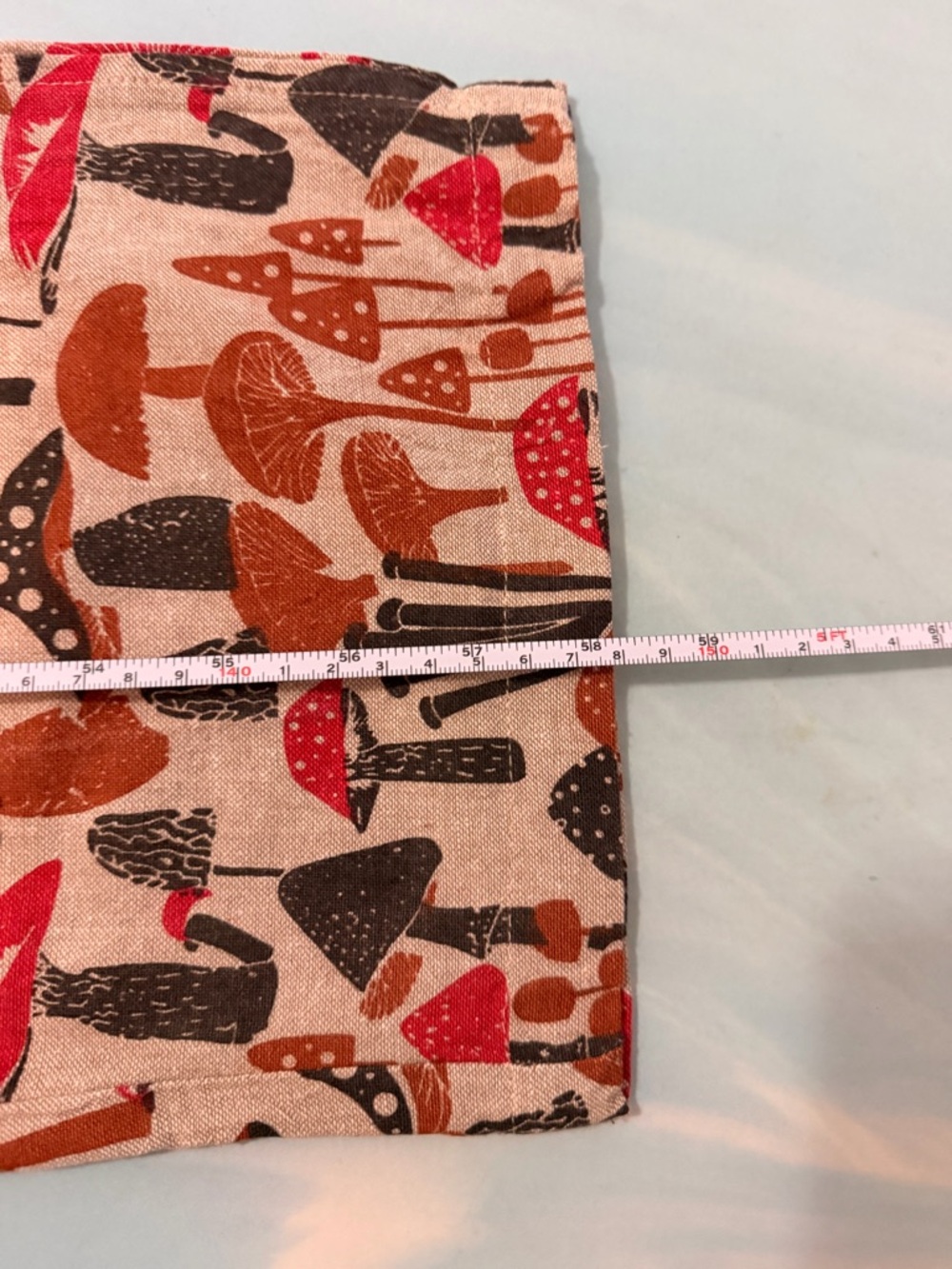 Mushroom Print Overalls - Festival Boho 🤩 NWT 100% Cotten - Picture 11 of 11